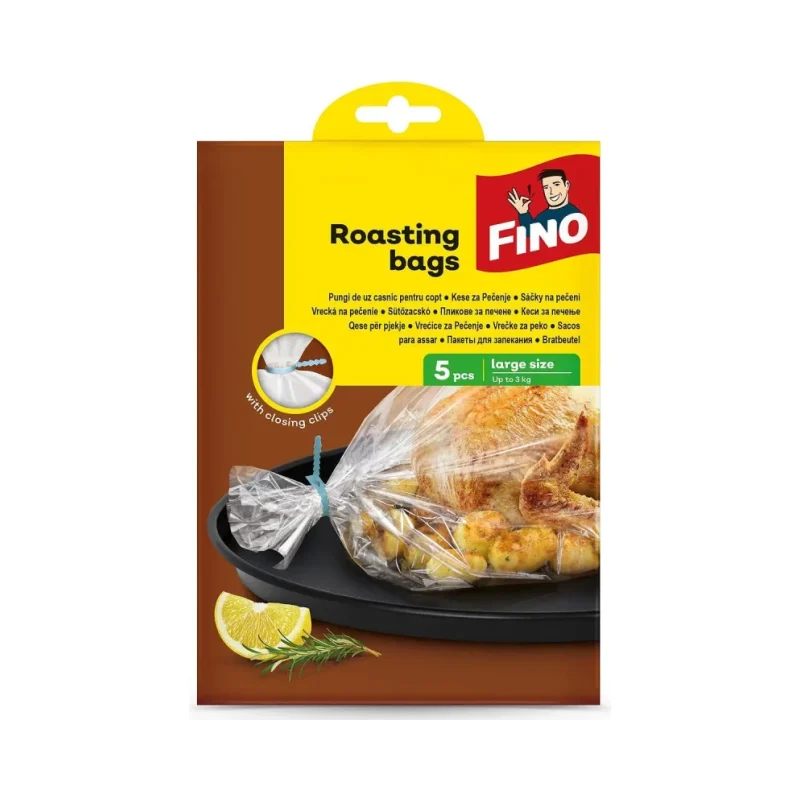 Пликове за печене FINO 13x15,3x21 см 5 бр. - FINO