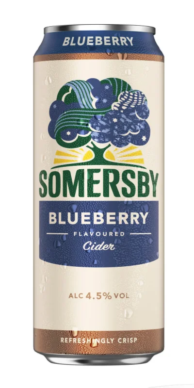 Сайдер SOMERSBY Blueberry кен 500 мл - SOMERSBY