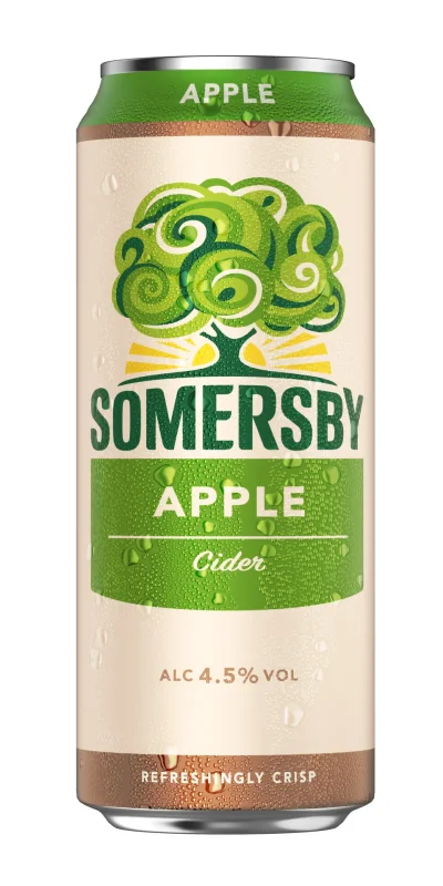 Сайдер SOMERSBY ябълка кен 500 мл - SOMERSBY