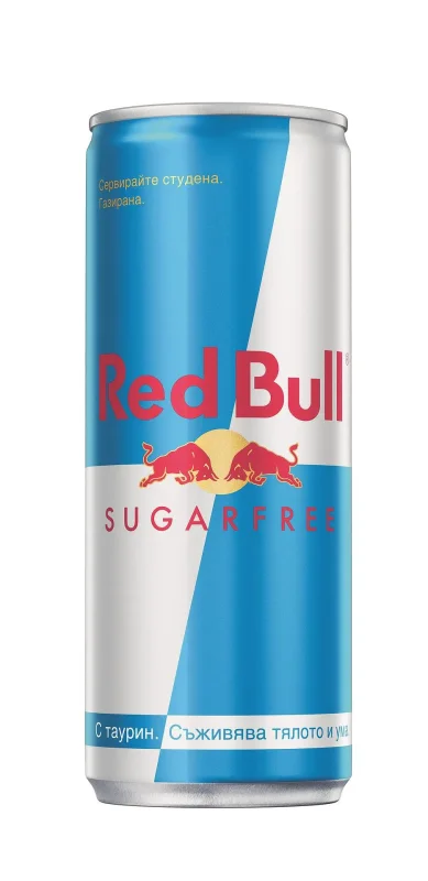 RED BULL без захар 250 мл - RED BULL