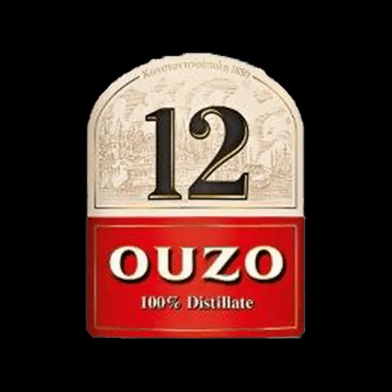 Узо 12 40% 1 л