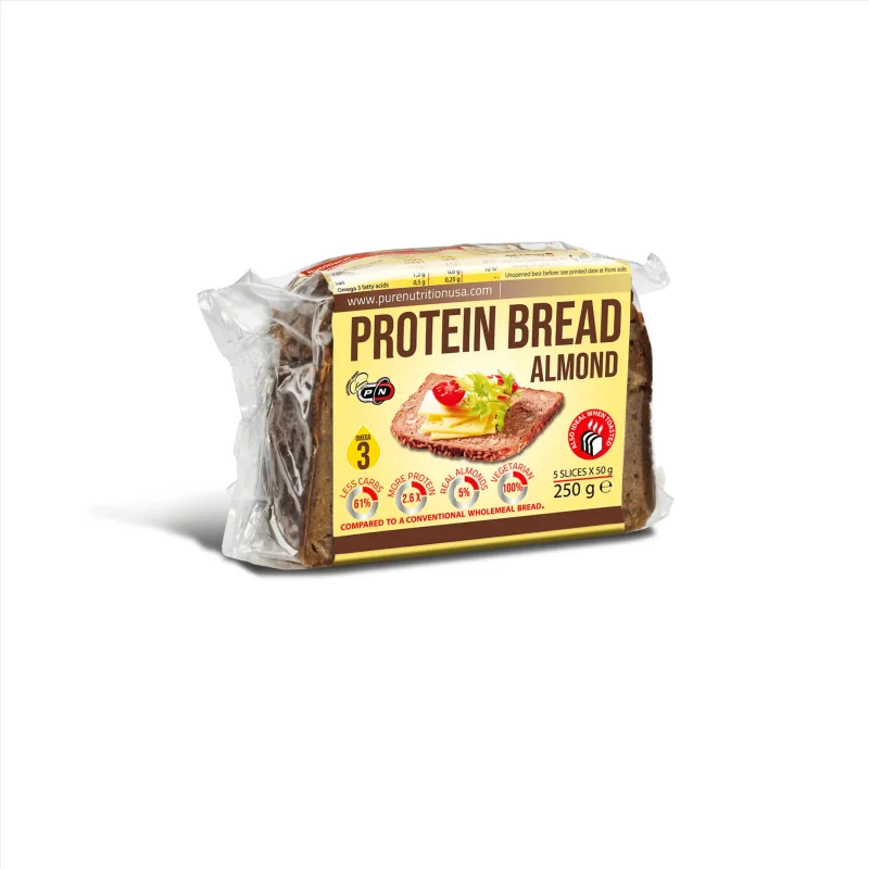 Протеинов хляб с БАДЕМИ 250 г - Pure Nutritions