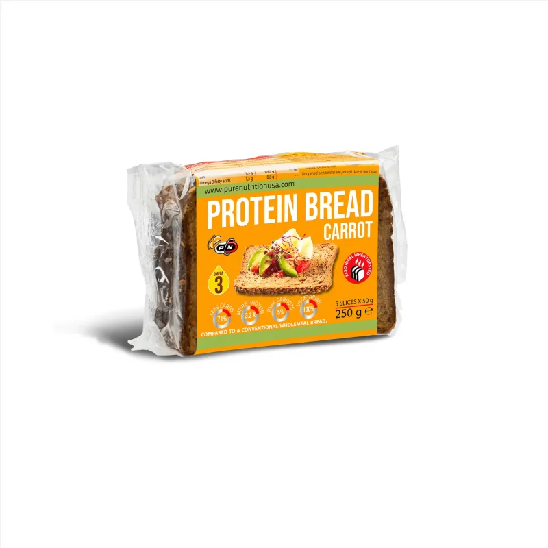 Протеинов хляб с МОРКОВИ 250 г - Pure Nutritions