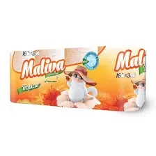 Тоалетна хартия MALIVA Tropical 3 пл 16 бр. - MALIVA