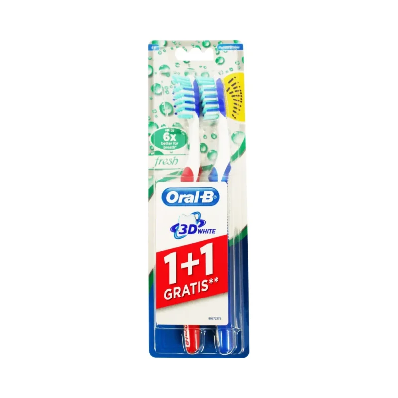 Четка за зъби ORAL B 3D Fresh Advance 1+1 бр. - ORAL B