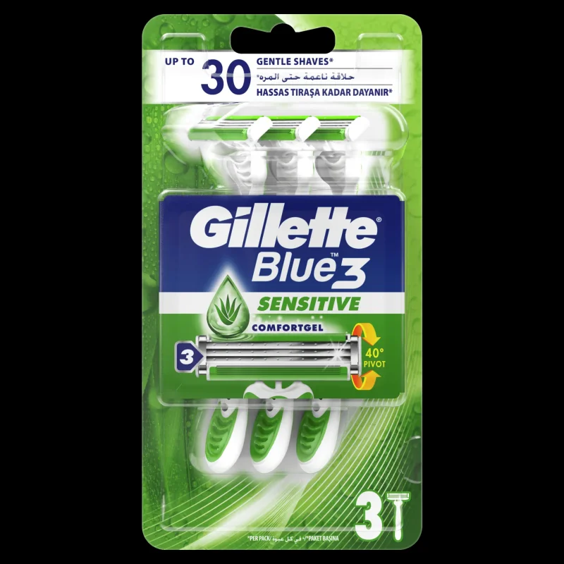 Самобръсначка GILLETTE Blue3 Sens 3 бр. - GILLETTE