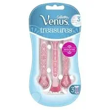 Самобръсначка VENUS Treasures розов 3 бр. - VENUS