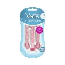 Самобръсначка VENUS Treasures розов 3 бр. - VENUS