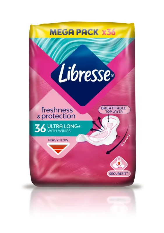 Дамски превръзки LIBRESSE Ultra long wing 36 бр. - LIBRESSE
