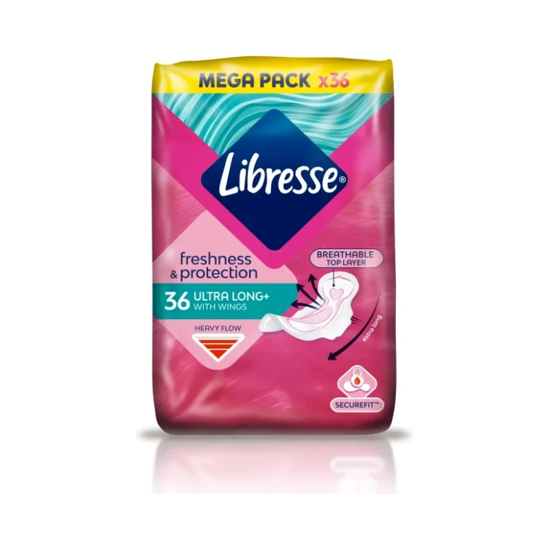 Дамски превръзки LIBRESSE Ultra long wing 36 бр. - LIBRESSE