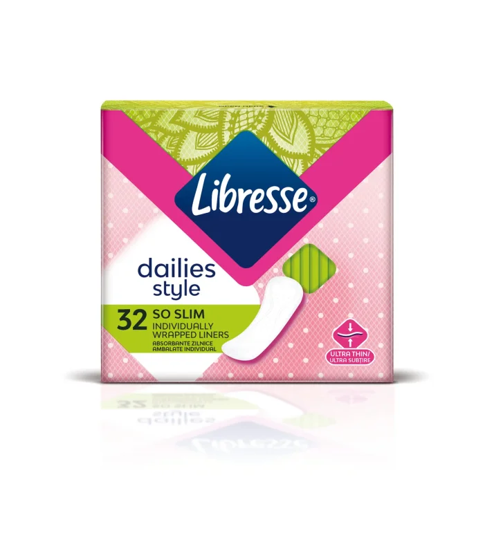 Дамски превръзки LIBRESSE So Slim ежедневни 32 бр. - LIBRESSE