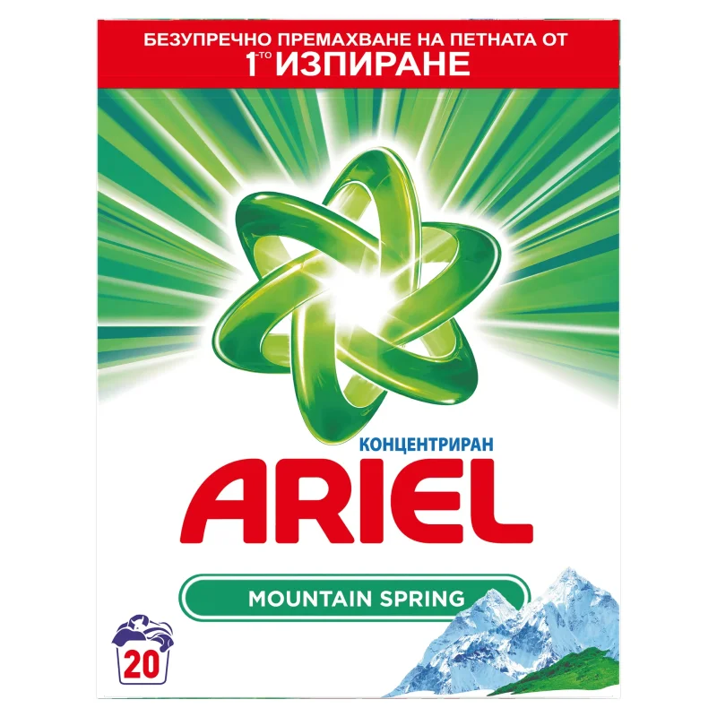 Прах за пране ARIEL Mounting Spring Universal 20 дози - ARIEL