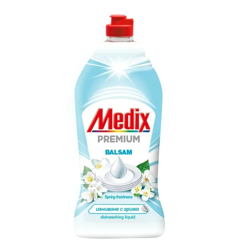 Препарат за съдове MEDIX Spring Freshness балсам 900 мл - MEDIX
