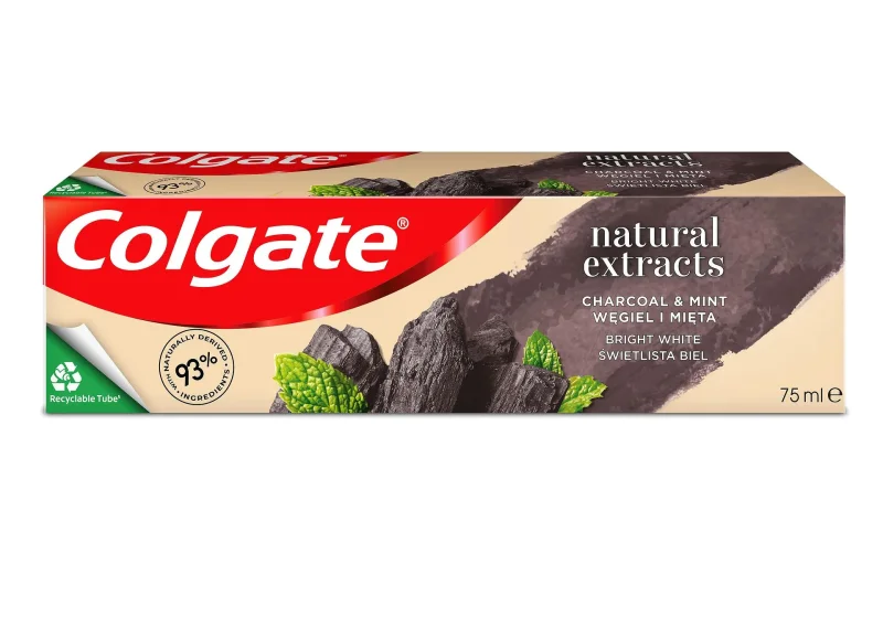 Паста за зъби COLGATE Natural Extracts Charcoal & Mint 75 мл - COLGATE