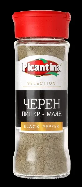 Черен пипер PICANTINA солница млян 40 г - PICANTINA
