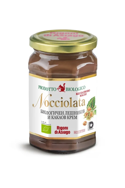 Какаов крем NOCCIOLATA био с лешници 270 г - NOCCIOLATA