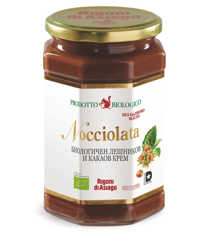 Био какаов крем NOCCIOLATA с лешници 700 г - NOCCIOLATA