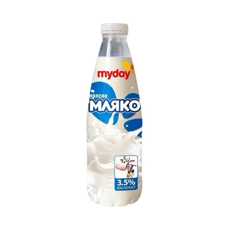 Прясно мляко MY DAY 3,5% 1 л - MY DAY