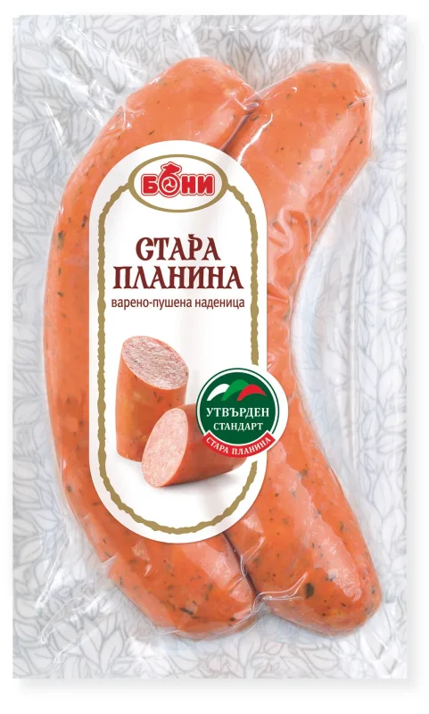 Наденица БОНИ Стара планина пушена 330 г - Бони