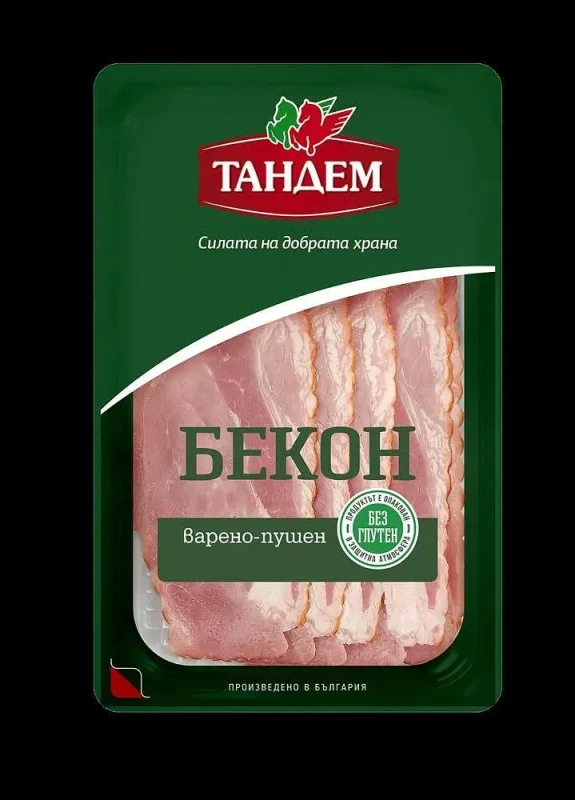 Бекон ТАНДЕМ слайс 115 г - ТАНДЕМ