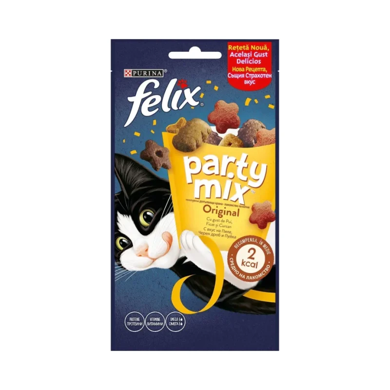 Лакомомство за котки FELIX Party Mix Original 60 г - FELIX