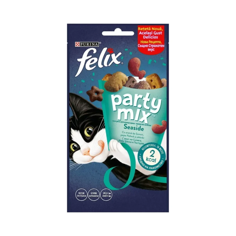 Лакомство за котки FELIX Party Mix Ocean 60 г - FELIX