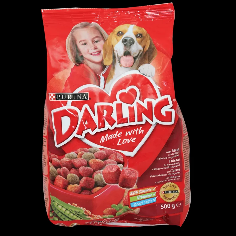 Суха храна за кучета DARLING месо, зеленчуци 500 г