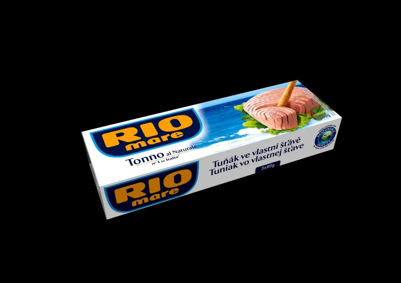 Риба тон RIO MARE натюр 3х80 г