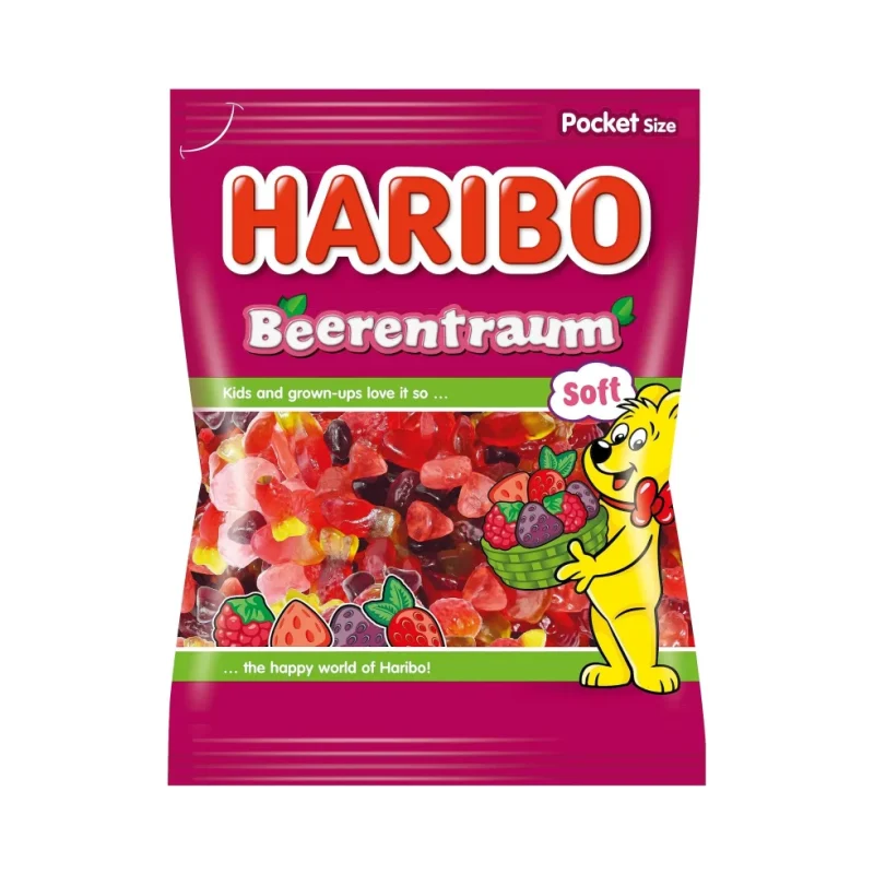 Желирани бонбони HARIBO плодчета 100 г - Haribo