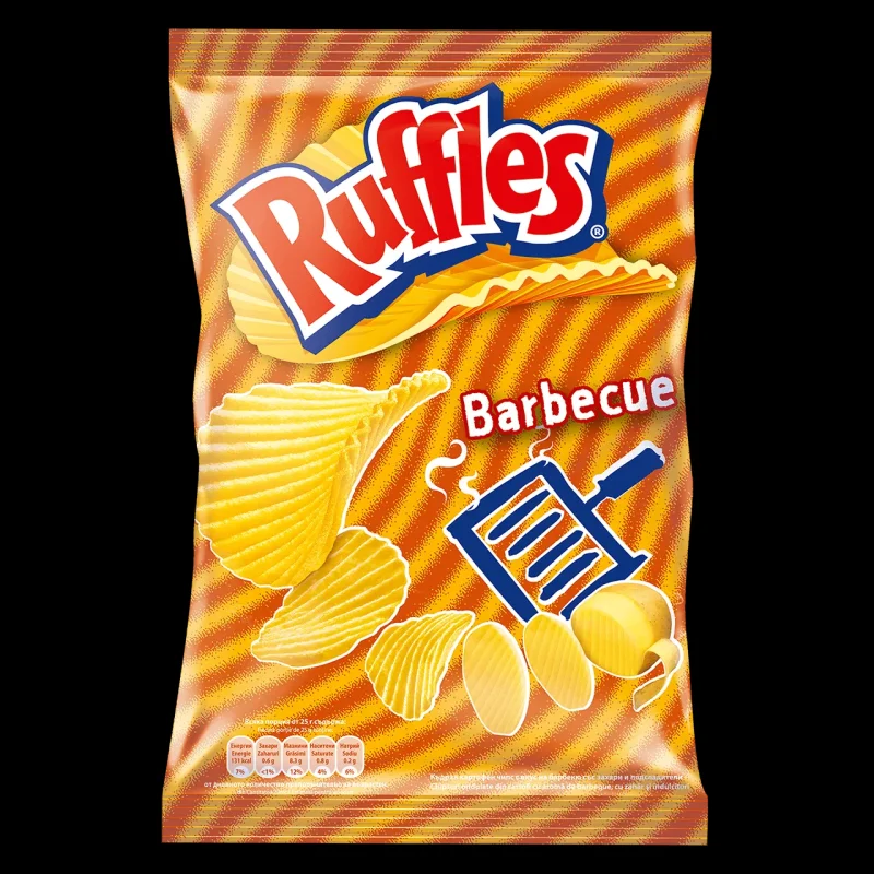 Чипс RUFFLES барбекю 155 г - RUFFLES