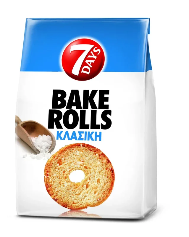 BAKE ROLLS 7 DAYS натурален 80 г - BAKE ROLLS