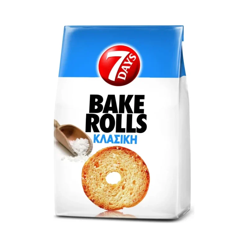 BAKE ROLLS 7 DAYS натурален 80 г - BAKE ROLLS