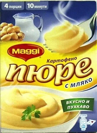 Картофено пюре MAGGI с мляко 125 г - MAGGI