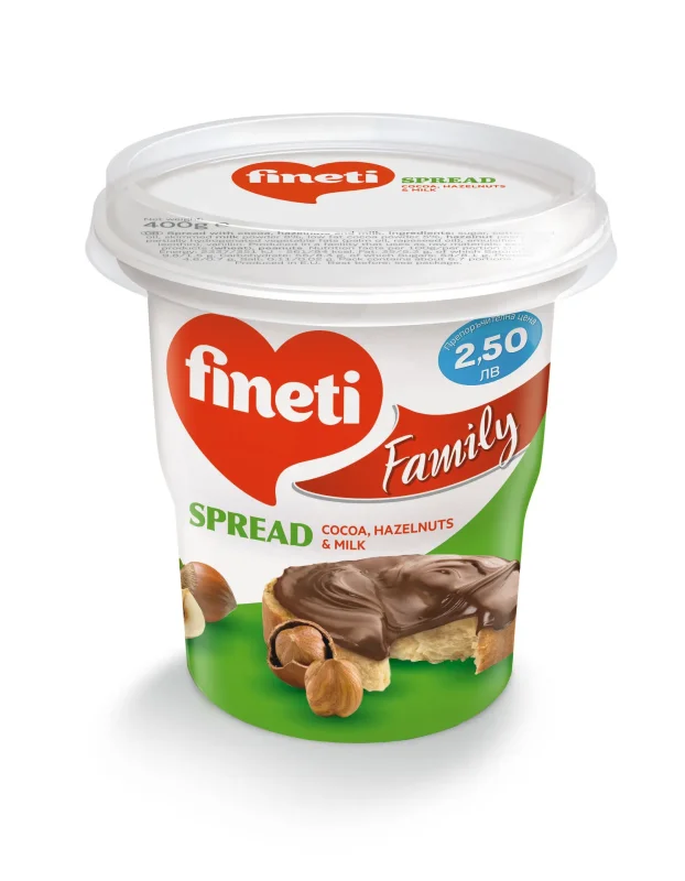 Какаов крем FINETTI 380 г - Fineti