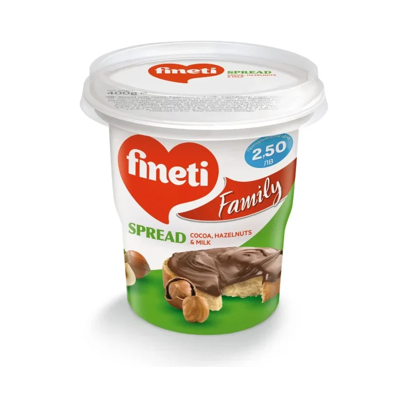 Какаов крем FINETTI 380 г - Fineti