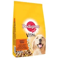 Суха храна за куче PEDIGREE говеждо, птиче месо 500 г - PEDIGREE