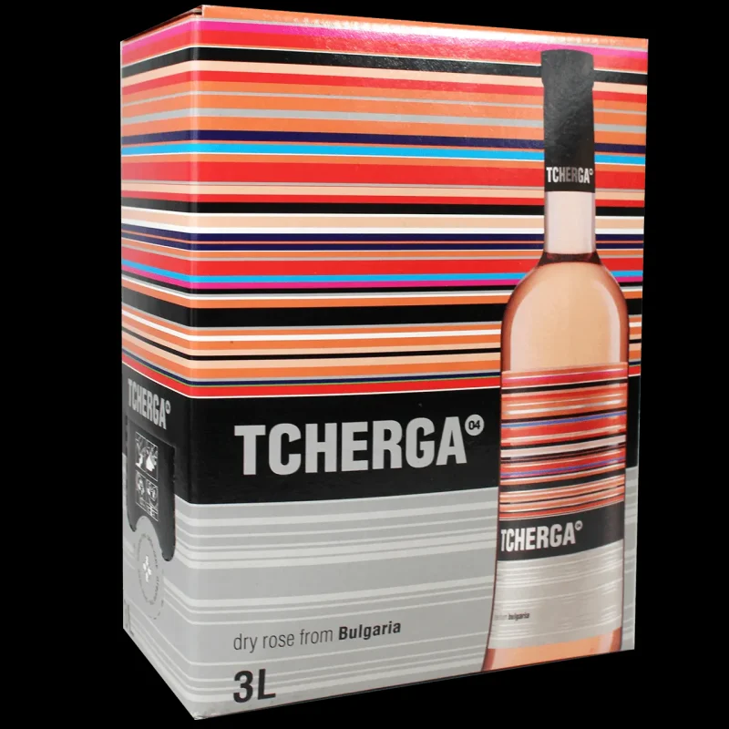 Вино TCHERGA розе 3 л - TCHERGA
