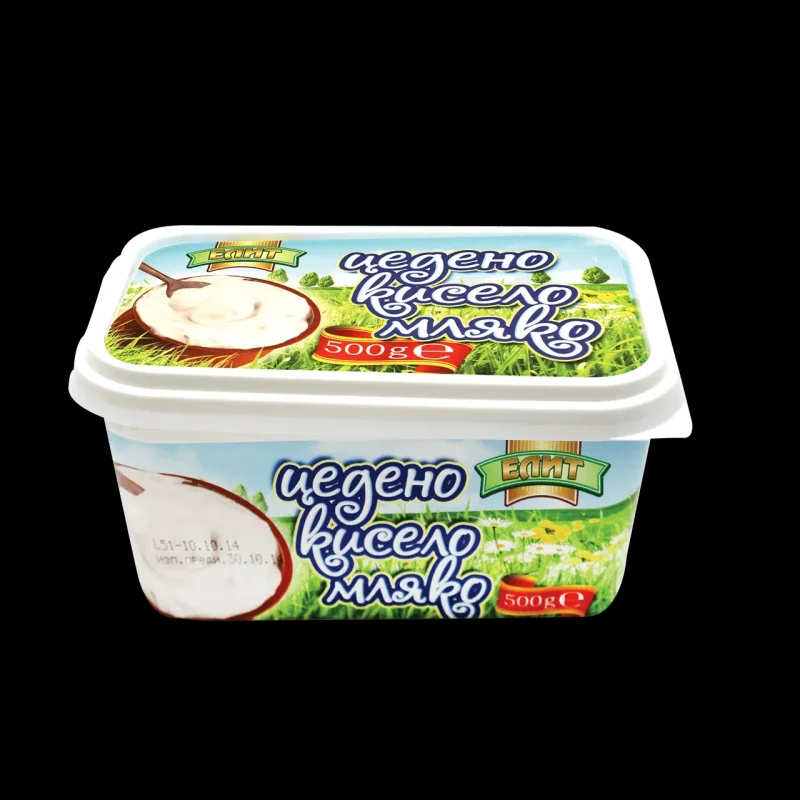 Цедено кисело мляко ЕЛИТ кутия 500 г - ЕЛИТ
