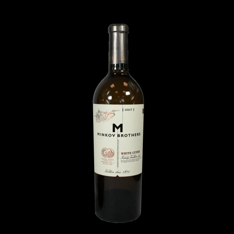 Вино MINKOV BROTHERS White Cuvee 750 мл - БРАТЯ МИНКОВИ