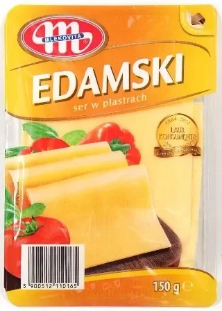 Едам MLEKOVITA слайс 150 г - MLEKOVITA