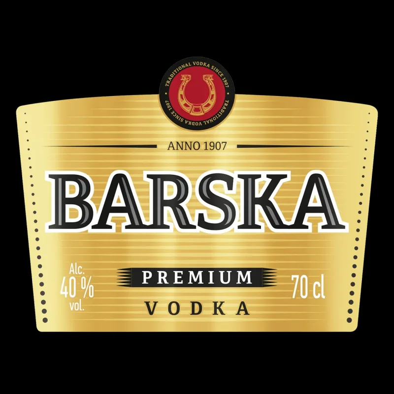 Водка BARSKA PRIMIUM 40% 700 мл - BARSKA