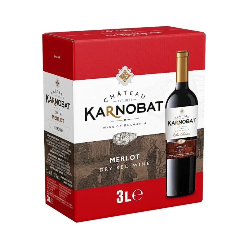 Вино CHATEAU KARNOBAT Мерло 3 л - CHATEAU KARNOBAT
