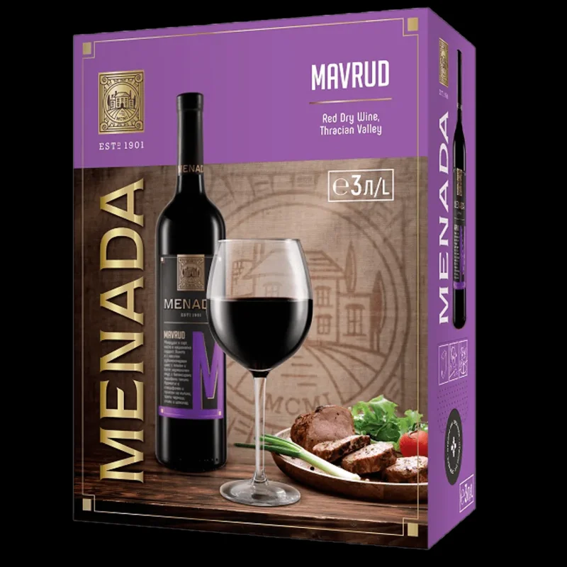 Вино MENADA Мавруд 3 л - MENADA