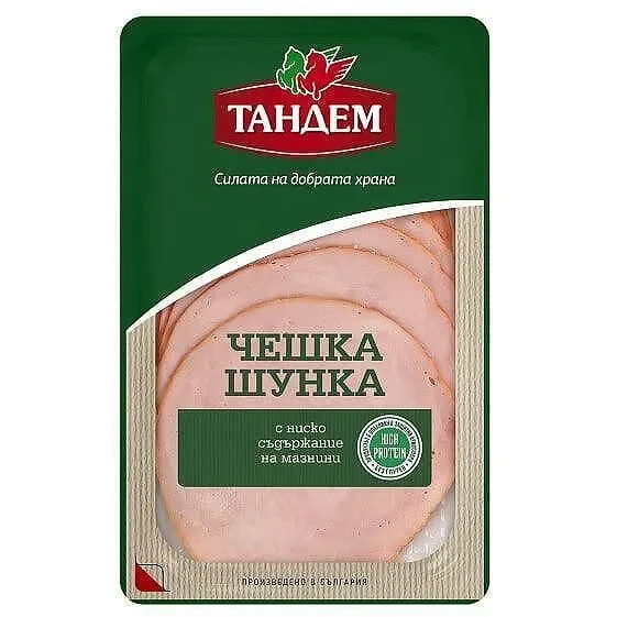 Шунка чешка ТАНДЕМ пражка 160 г - ТАНДЕМ