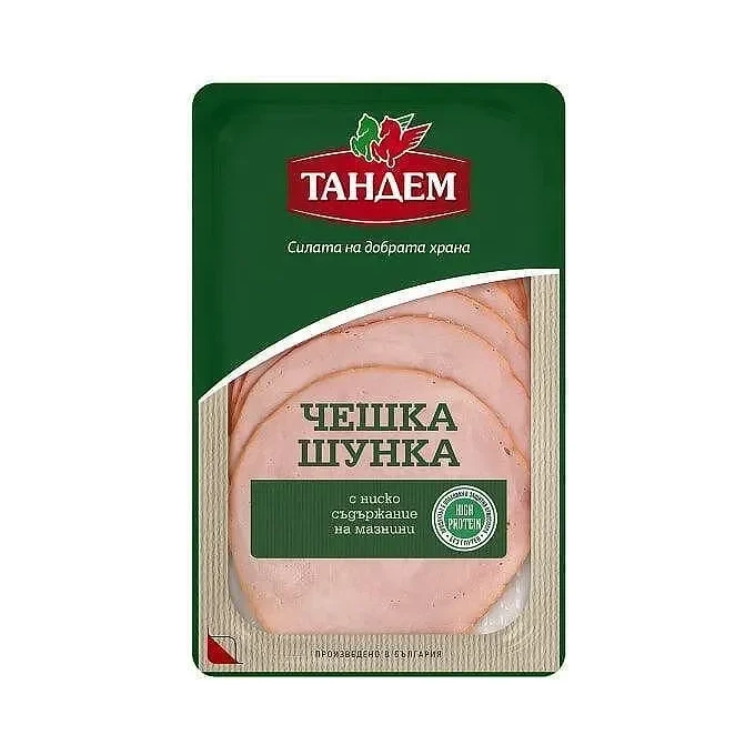 Шунка чешка ТАНДЕМ пражка 160 г - ТАНДЕМ