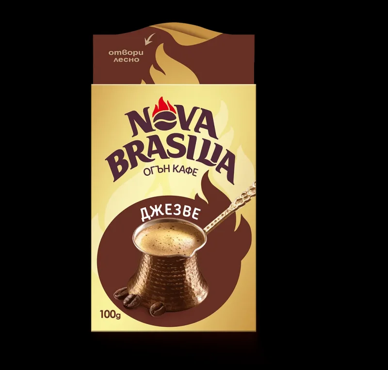 Кафе NOVA BRASILIA джезве 200 г - NOVA BRASILIA