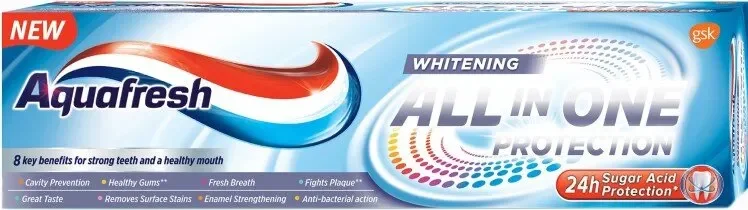 Паста за зъби AQUAFRESH WHITENING 75 мл - AQUAFRESH