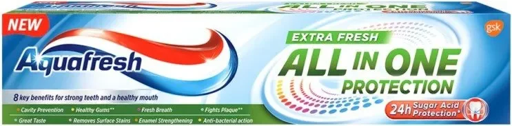 Паста за зъби AQUAFRESH EXTRA FRESH 75 мл - AQUAFRESH
