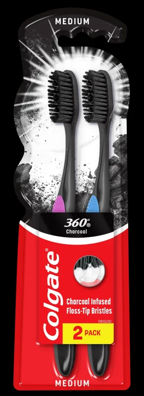 Четка за зъби COLGATE 360 BLACK 1 бр. - COLGATE