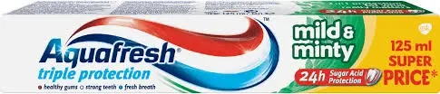 Паста за зъби AQUAFRESH Mild&Minty 125 мл - AQUAFRESH